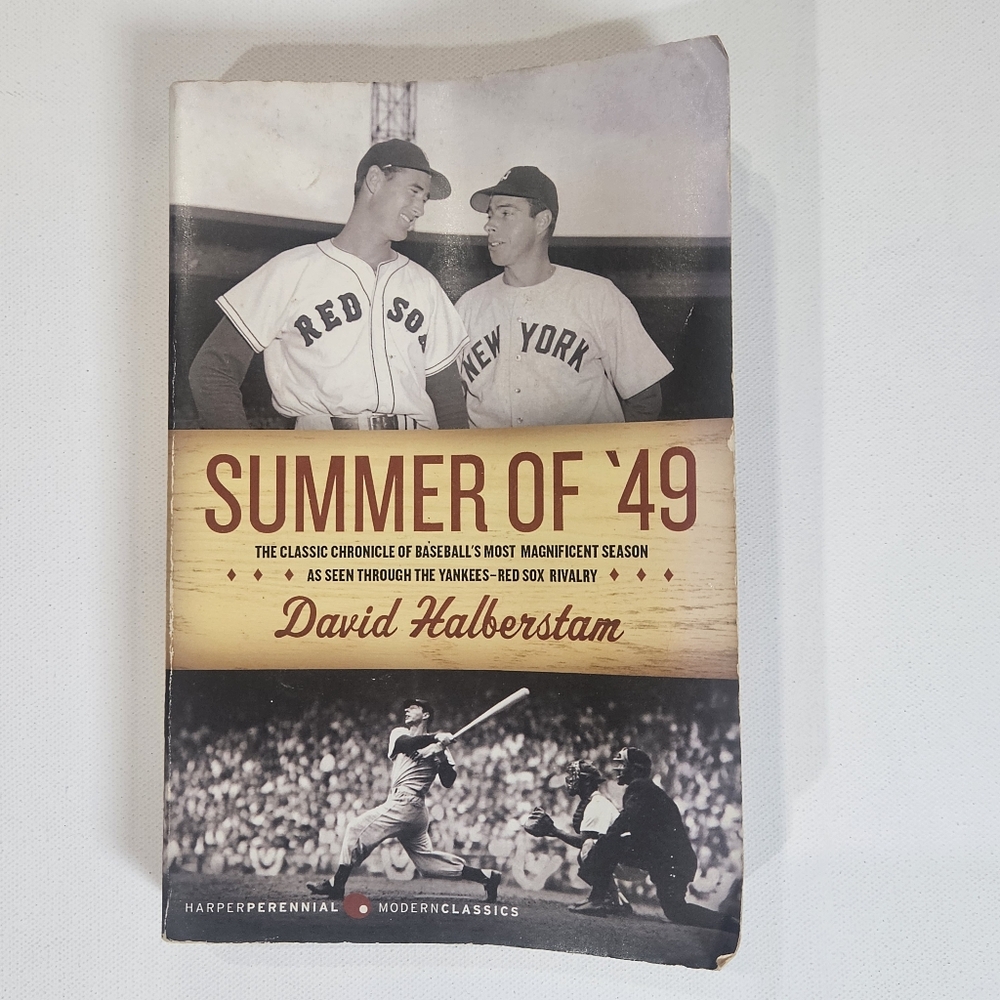 Summer Of 49 By David‎ Halberstam Historical Baseball Nonfiction Paperback
